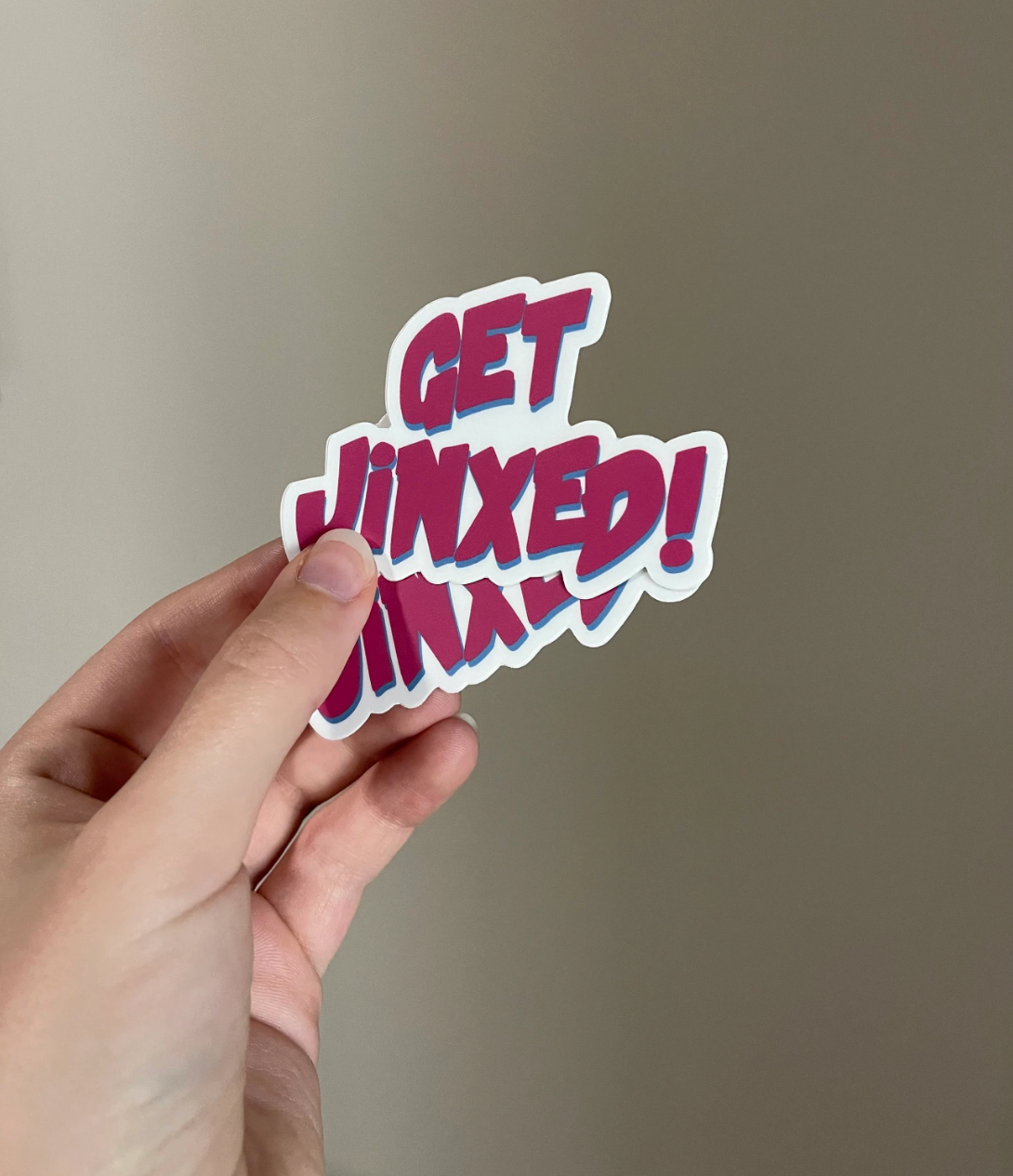 GET JINXED Arcane-Inspired Waterproof Sticker