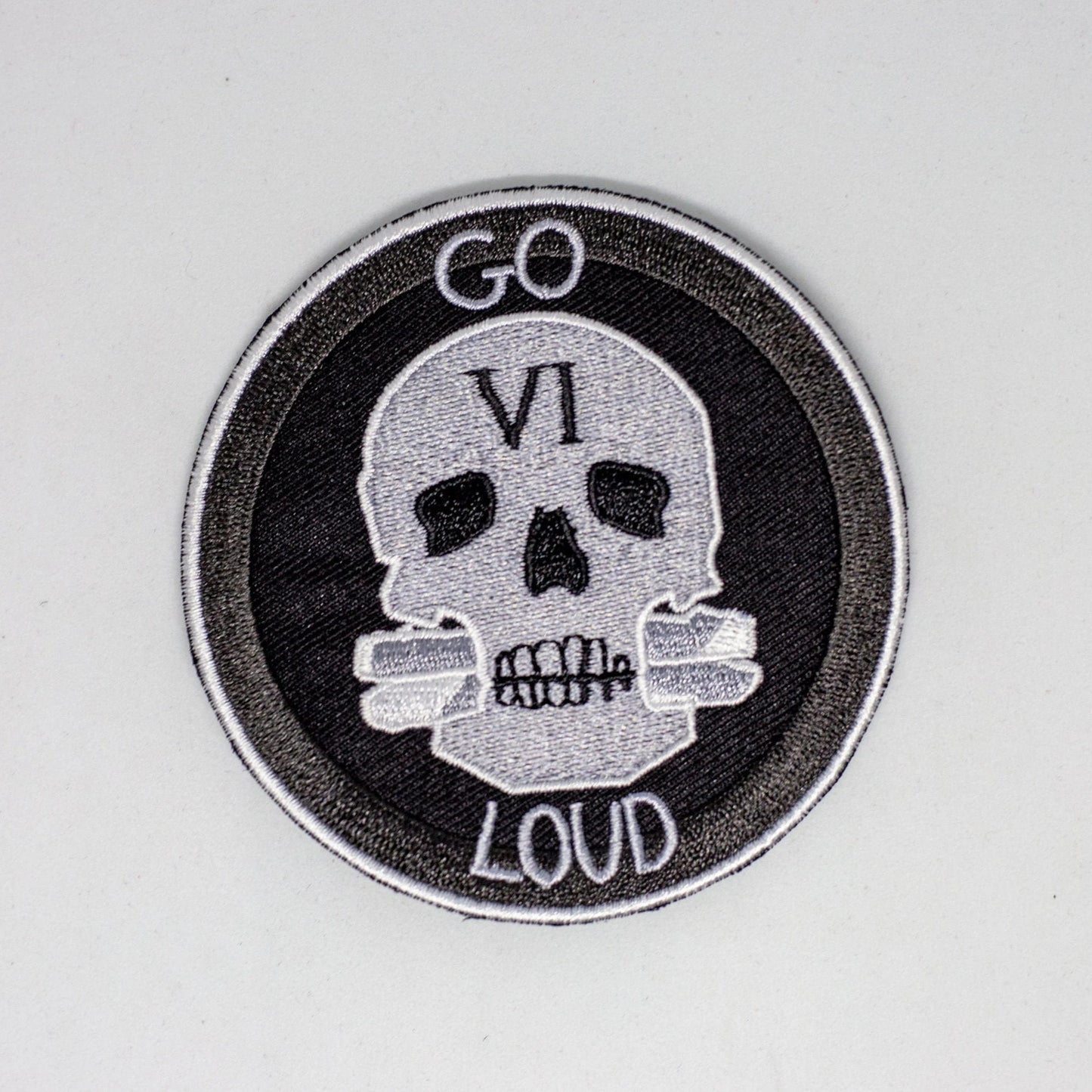 Go Loud Embroidered Patch