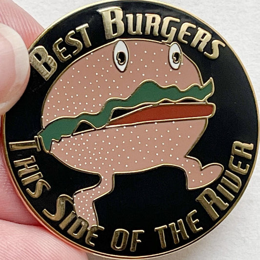 Nona the Ninth-Inspired Burger Pin