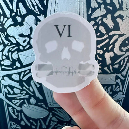 Tomb Sticker The Locked Tomb Sticker Sheets | Cameo Co | WayWords Paper CO – Cameo Co.